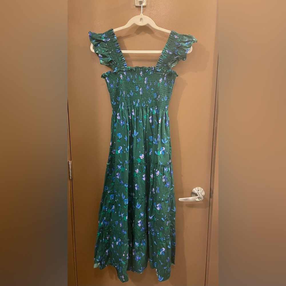 Hill House Nap dress Emerald space floral. Bought 8/2021. Worn about 3 times